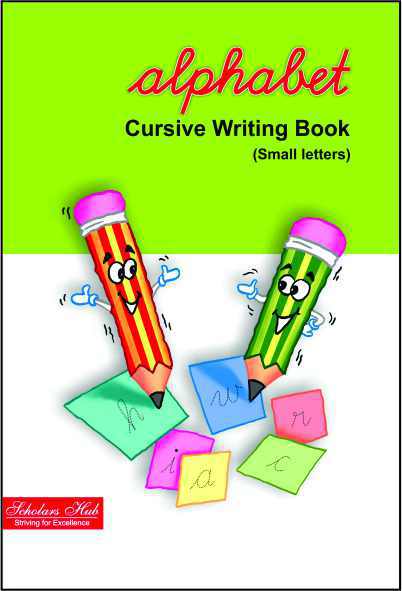 Scholars Hub Alphabet Cursive Writing (Small)